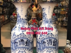 Lục bình sứ giá rẻ mua ở đâu, lục bình sứ men rạn Bát Tràng, giá bao nhiêu