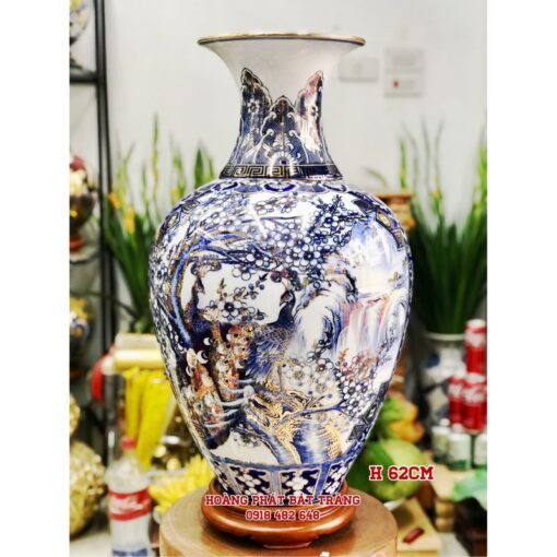 bao binh nhi canh vang kim cao cap h62cm 1 2