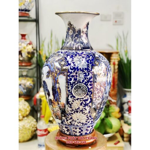 bao binh nhi canh vang kim cao cap h62cm 2 2
