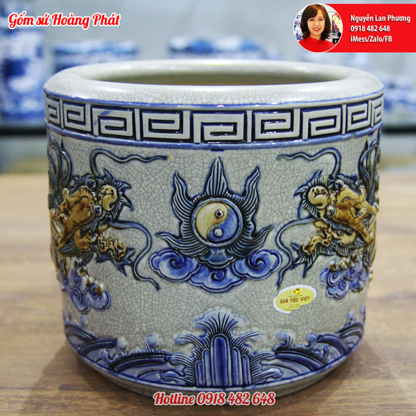 bát hương gốm bát tràng