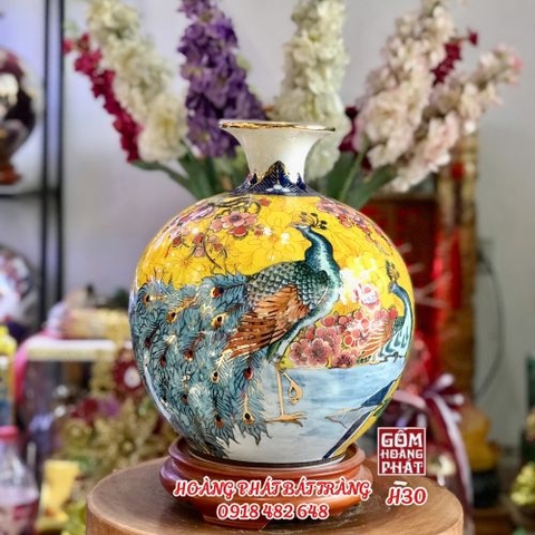 binh hut loc cong danh phu quy vang kim cao cap h30 2