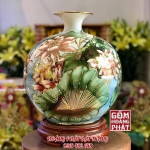 binh hut loc lien hoa vang kim 3d h35