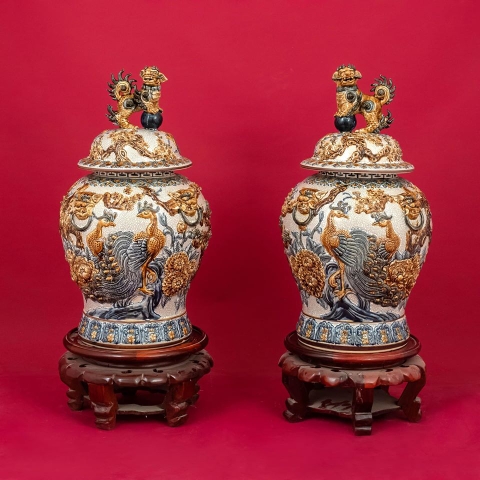 binh hut loc nhi canh khung vien noi 3d vang kim h38 1 2 1