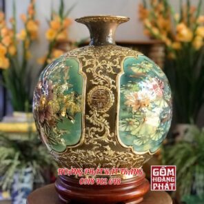 binh hut loc nhi canh khung vien noi 3d vang kim h38 1 2