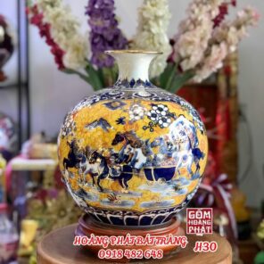 binh hut loc nhi canh vang kim nen vang cao cap 3
