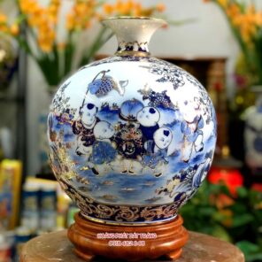binh hut nhi canh bach nhi ve vang 24k