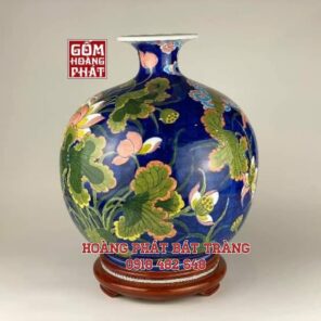 binh hut tai loc ca chep hoa sen ve ky 1