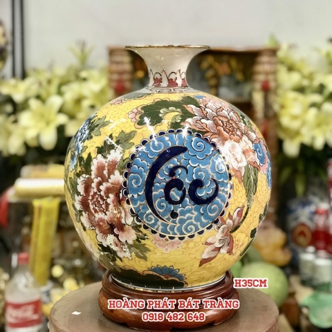 binh hut tai loc chu loc ngan hoa nen vang kim h35 2