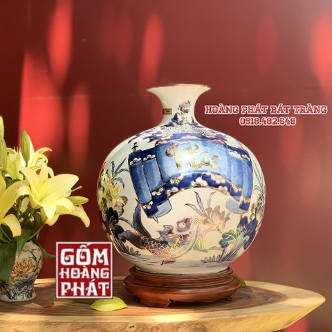 binh hut tai loc chu phuc vang kim cao cap 2