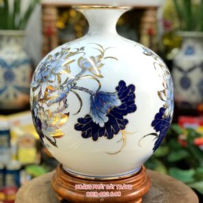 binh hut tai loc hoa sen vang kim h30