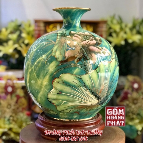 binh hut tai loc lien hoa vang kim xanh 3d cao cap h35 1 1