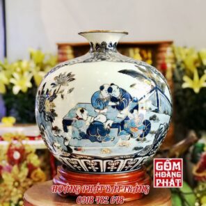 binh hut tai loc nhi canh bach nhi do vang kim h35cm 1