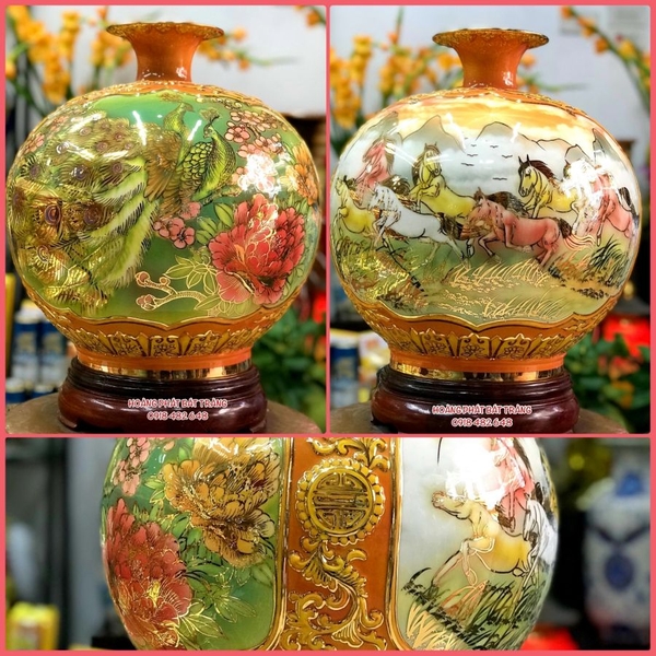 binh hut tai loc nhi canh chim cong bat ma vang kim h38 1