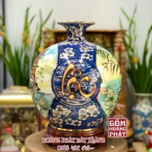 binh hut tai loc nhi canh thuyen sen vang kim h35 3