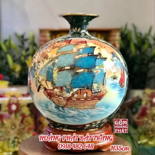 binh hut tai loc nhi canh vang kim cao cap 3d h35 2 5