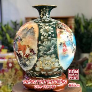 binh hut tai loc nhi canh vang kim cao cap 3d h35