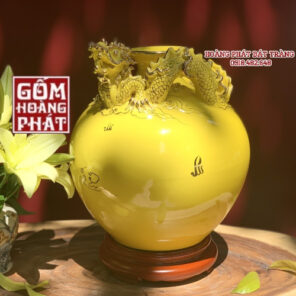 binh hut tai loc rong noi mau vang vang 24k