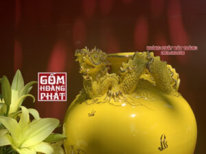 binh hut tai loc rong noi mau vang vang kim 24k