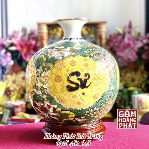 binh hut tai loc van su nhu y vang kim 35cm 2 1