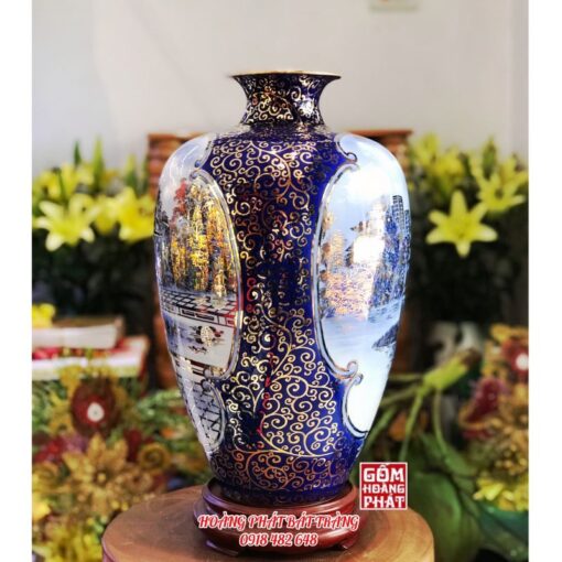 binh phong thuy nhi canh vang kim h42 1