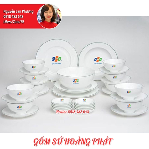 Bộ đồ ăn cao cấp Bát Tràng  FPT