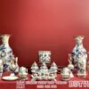 Bộ đồ thờ vàng kim cao cấp Bát Tràng BDTVK18
