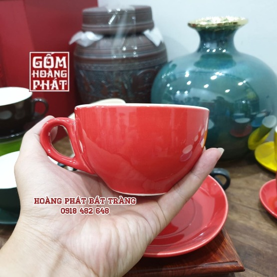 bo tach cappuccino 250ml men do bong gom su bat trang 3 1