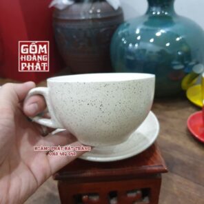 bo tach cappuccino 250ml men tan trung gom su bat trang 3