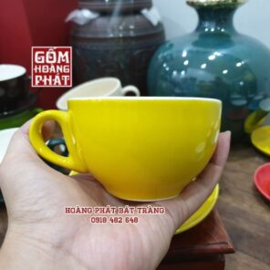 bo tach cappuccino 250ml men vang bong gom su bat trang 2