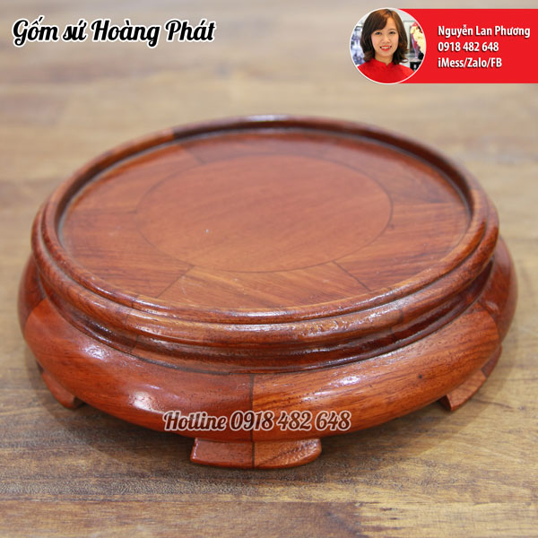 Chân đế kê bát hương p25 Gỗ hương