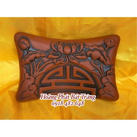 Gối hoa sen cao cấp Bat Tràng