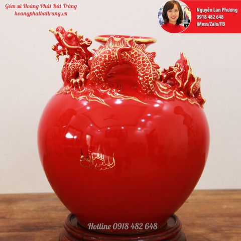 Gốm sứ vẽ vàng cao cấp, gốm sứ Bát Tràng