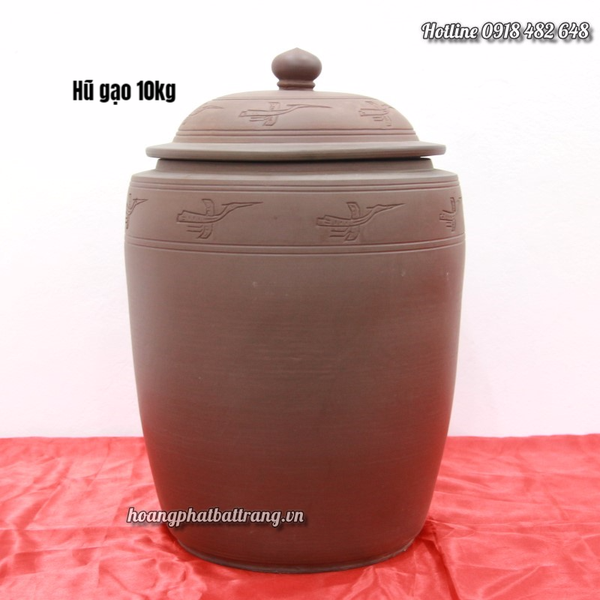 Hũ gạo Bát Tràng 20kg