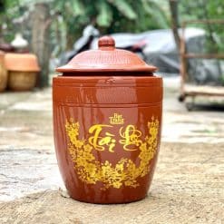 Hũ gạo sành Tài Lộc