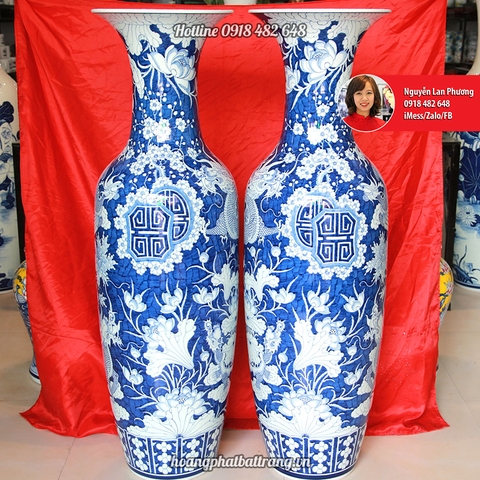 Lộc bình tứ linh đốt khử vẽ cực kỹ