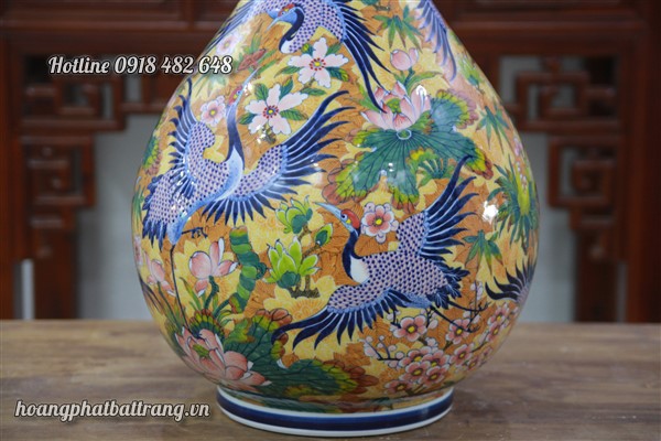 Cận cảnh nét đẹp của lộc bình tỳ bà Bách Hạc