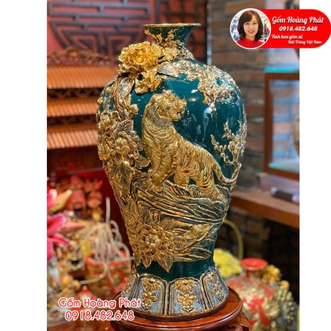 mai binh tich loc ho vang nen xanh 12