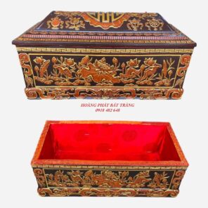 quach tieu sanh hoa sen mau nau do mau cao cap mai vom