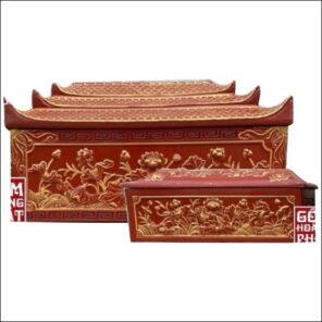 tieu sanh mau nau hoa sen nhu vang