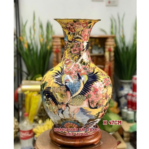 toi gom phong thuy chim hac hoa dao vang kim h47 1