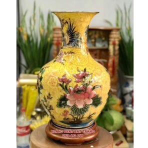 toi gom phong thuy chim hac hoa dao vang kim h47 2