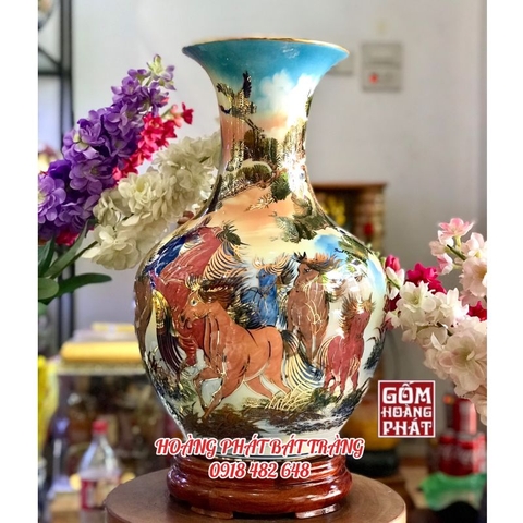 toi phong thuy bat ma thanh cong vang kim h47cm 1 2