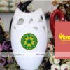 Lọ hoa miệng cá in ấn logo trường Học Viện Nông Nghiệp Việt Nam