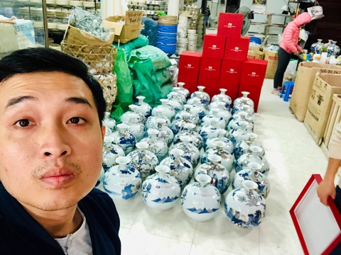 Sản xuất gốm sứ in theo yêu cầu Bát Tràng