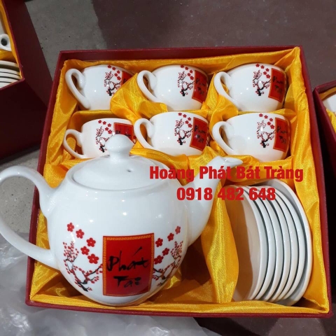 Sản xuất gốm sứ in theo yêu cầu Bát Tràng