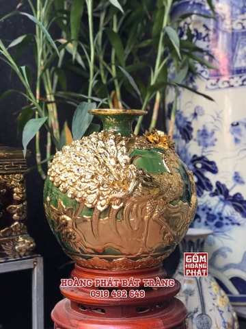 binh hut tai loc cong dao phu quy dap noi xanh ngoc cao cap