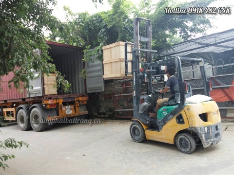 Bộ đồ ăn hoa văn Tam Thái xuất công đi Hàn Quốc