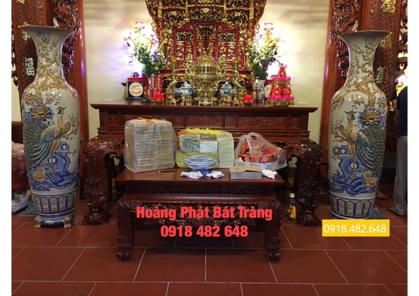 Đôi lục bình men rạn