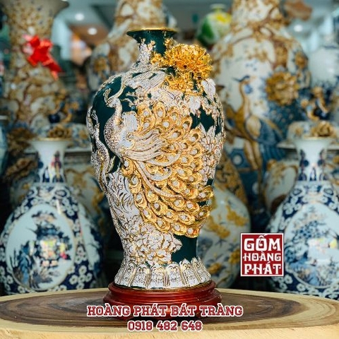 mai binh cong dao phu quy dap noi ma vang cao cap xanh luc 3