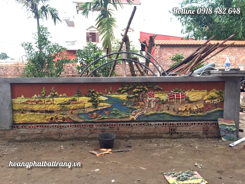 tranh ghep gom bat trang 2